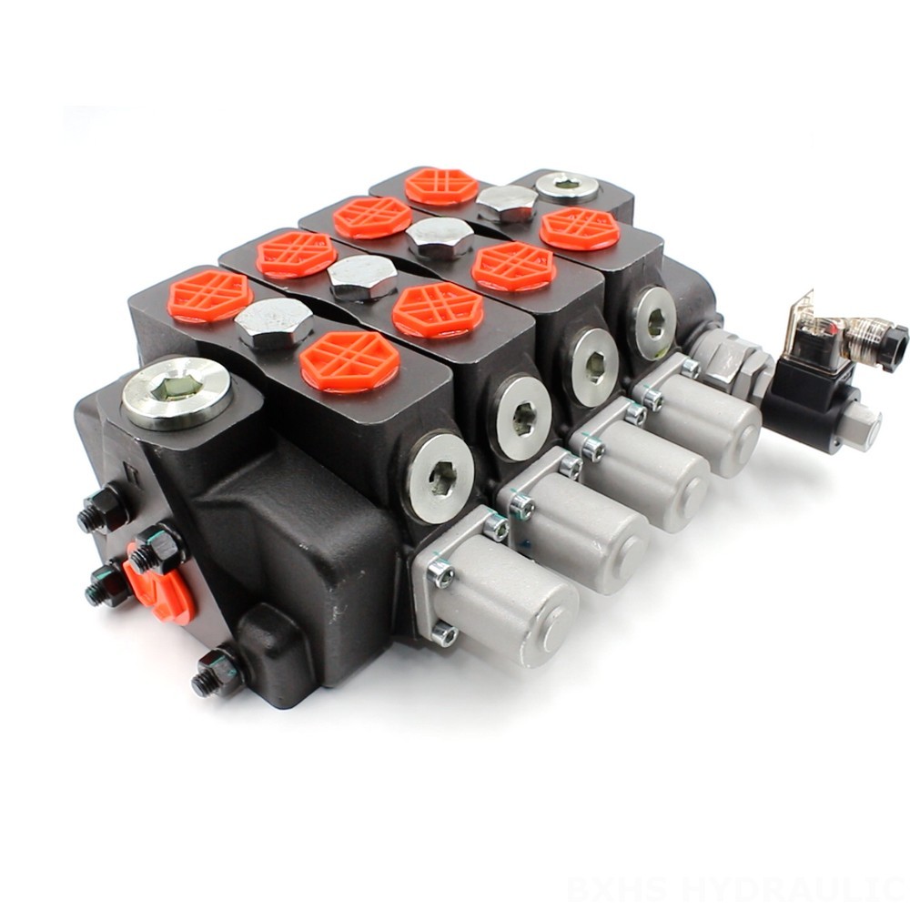 SD8-Electric unloading valve Manual 4 Spool Sectional Directional Valve | Global Supplier image